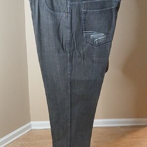 Men's Straight Fit Dark Wash Jeans